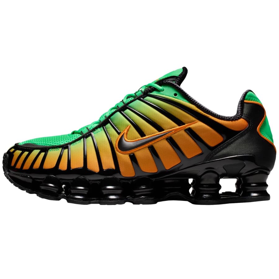 Nike Shox TL Trainers Green | Mainline Menswear gb